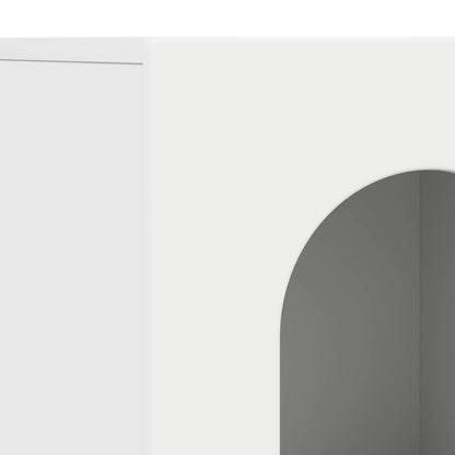 Sideboard White 100 x 35 x 59 cm Engineered Wood