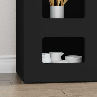 Sideboard Black 100 x 35 x 59 cm Engineered Wood