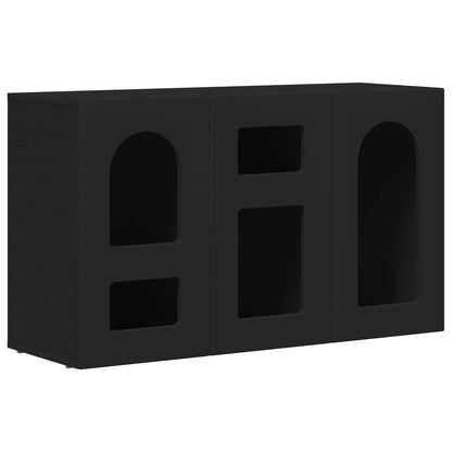 Sideboard Black 100 x 35 x 59 cm Engineered Wood