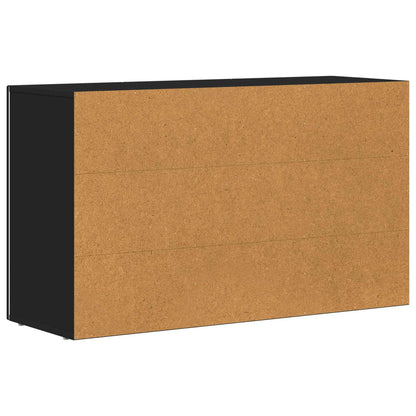 Sideboard Black 100 x 35 x 59 cm Engineered Wood