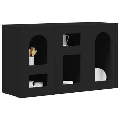 Sideboard Black 100 x 35 x 59 cm Engineered Wood