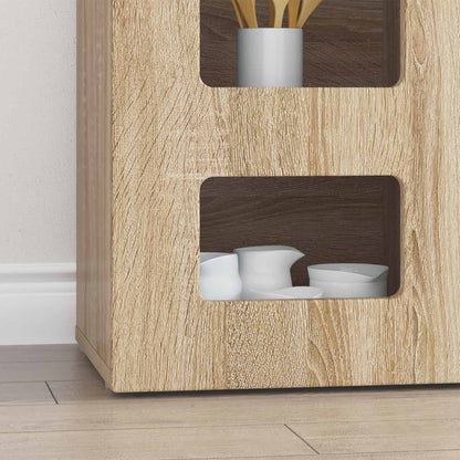 Sideboard Sonoma Oak 100 x 35 x 59 cm Engineered Wood