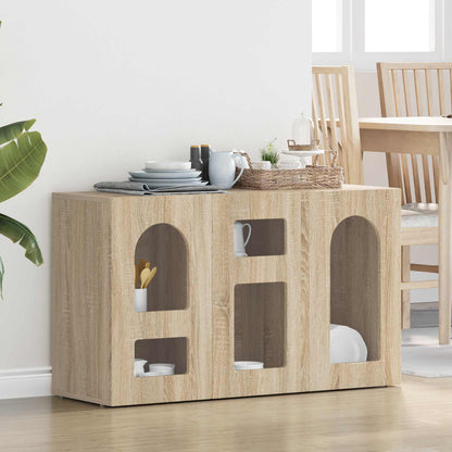 Sideboard Sonoma Oak 100 x 35 x 59 cm Engineered Wood