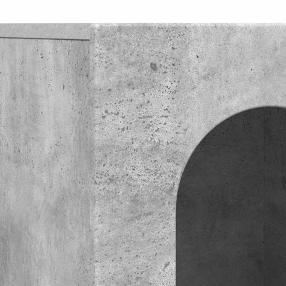 Sideboard Concrete Grey 100 x 35 x 59 cm Engineered Wood