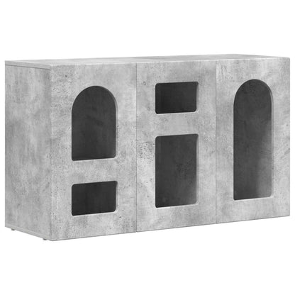 Sideboard Concrete Grey 100 x 35 x 59 cm Engineered Wood