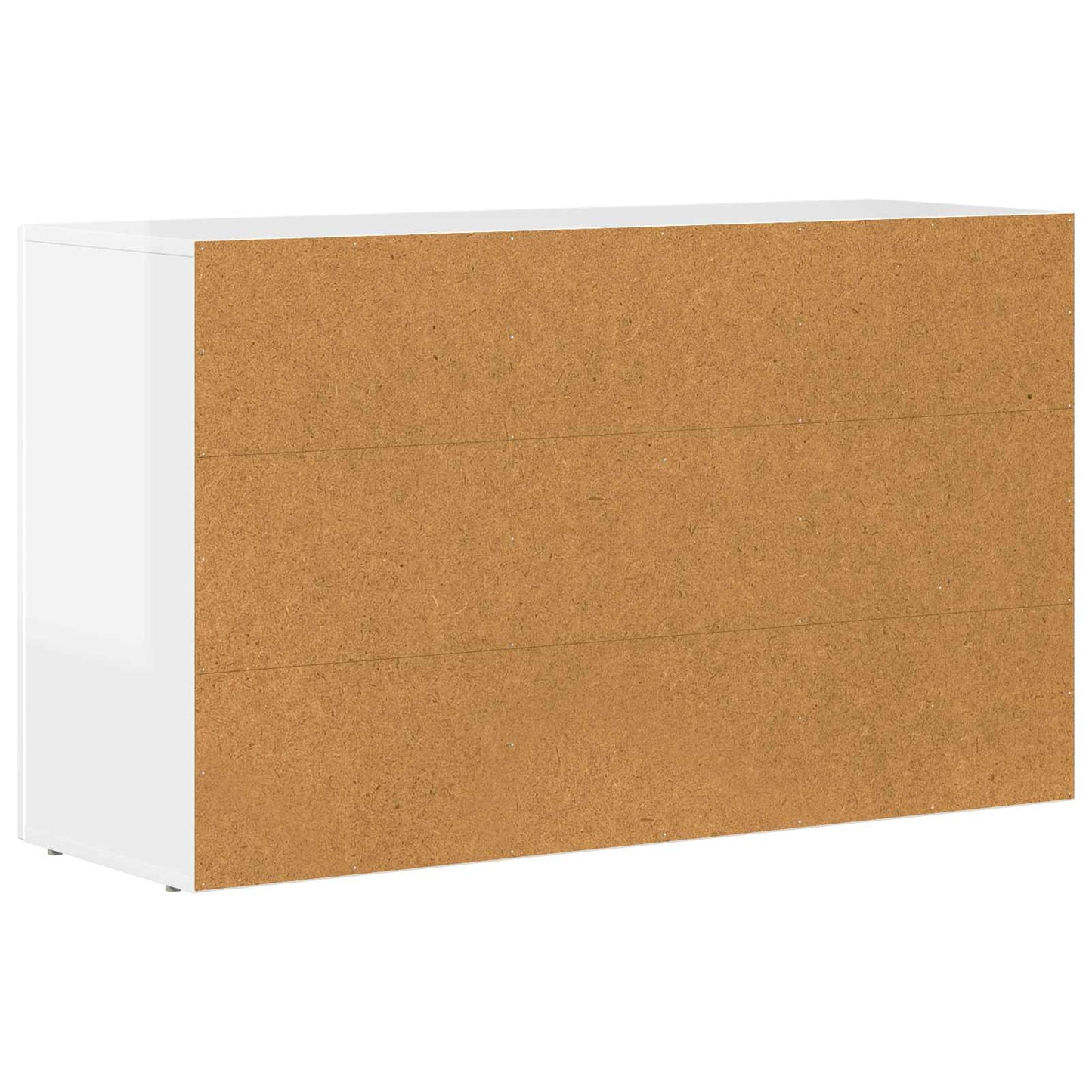 Sideboard High Gloss White 100 x 35 x 59 cm Engineered Wood