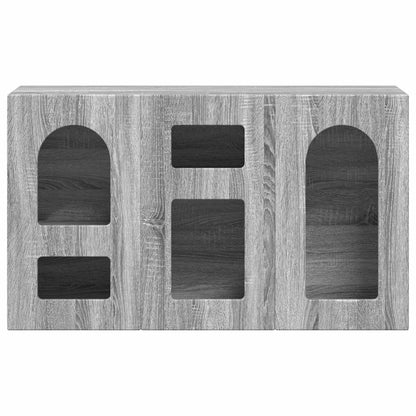 Sideboard Grey Sonoma 100 x 35 x 59 cm Engineered Wood
