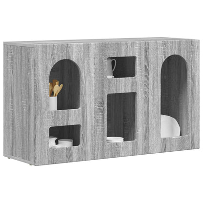 Sideboard Grey Sonoma 100 x 35 x 59 cm Engineered Wood