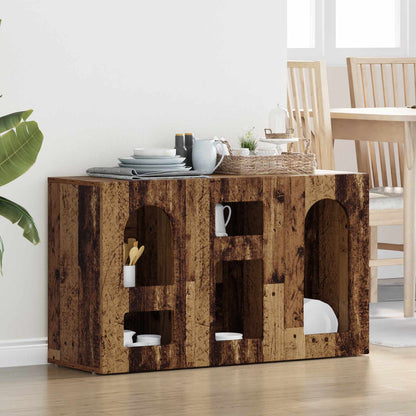 Sideboard Old Wood 100 x 35 x 59 cm Engineered Wood