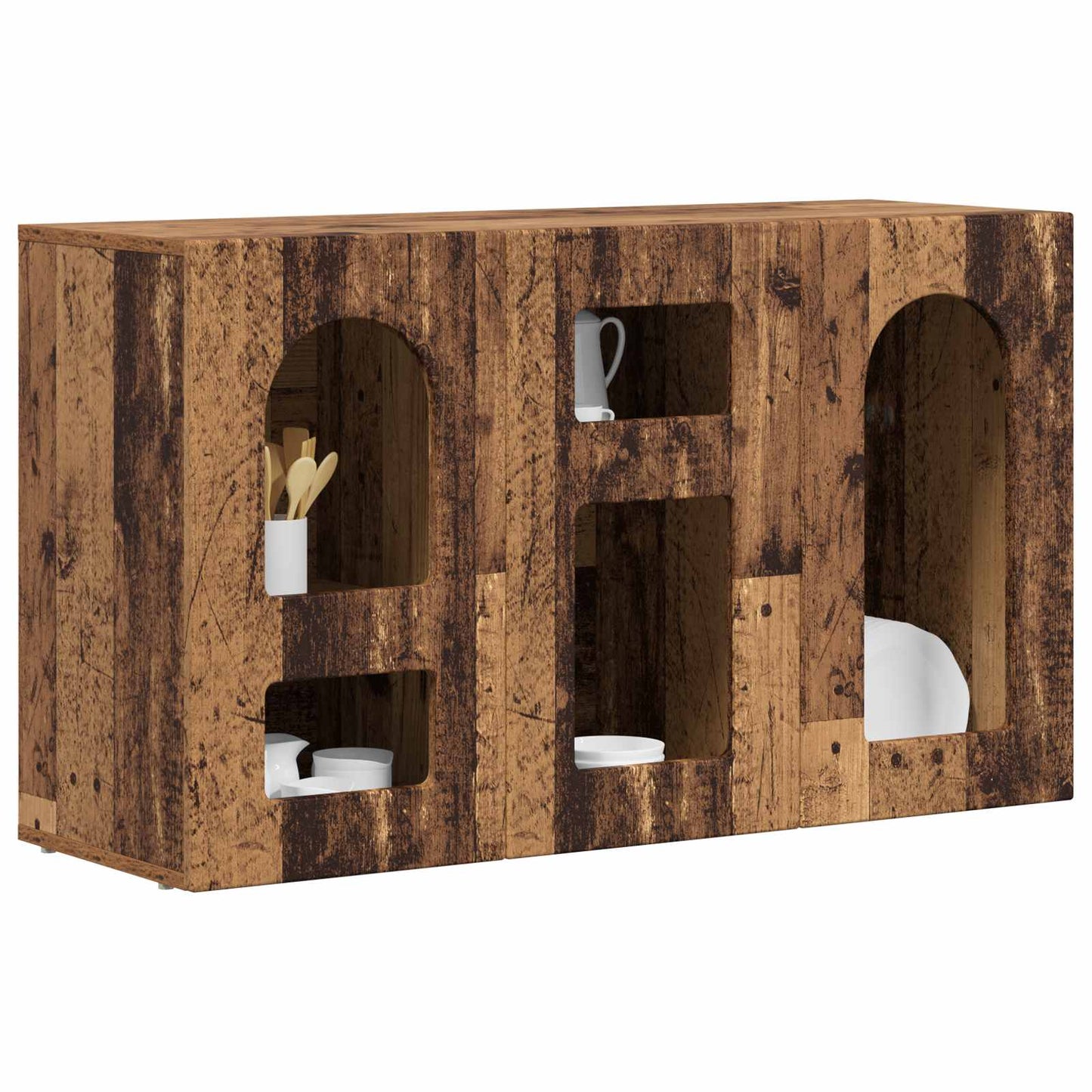 Sideboard Old Wood 100 x 35 x 59 cm Engineered Wood