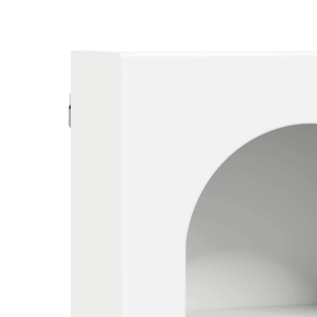 Hanging Cabinet White 59 x 20 x 71.5 cm Engineered Wood