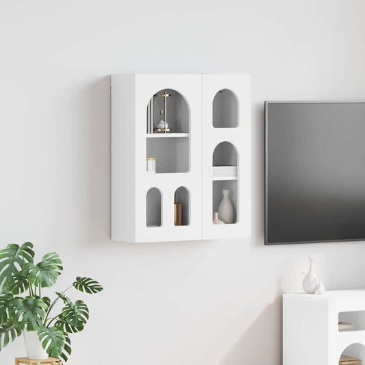 Hanging Cabinet ELST White 59 x 20 x 71.5 cm Engineered Wood