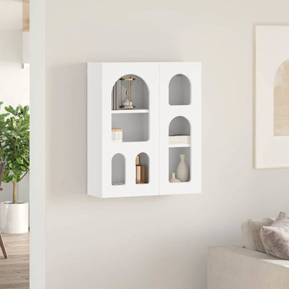Hanging Cabinet ELST White 59 x 20 x 71.5 cm Engineered Wood