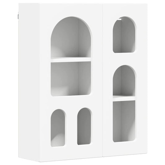 Hanging Cabinet ELST White 59 x 20 x 71.5 cm Engineered Wood