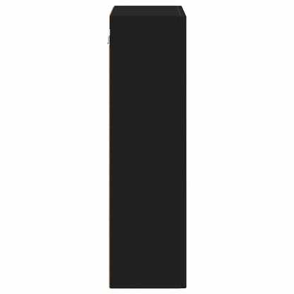 Hanging Cabinet Black 59 x 20 x 71.5 cm Engineered Wood
