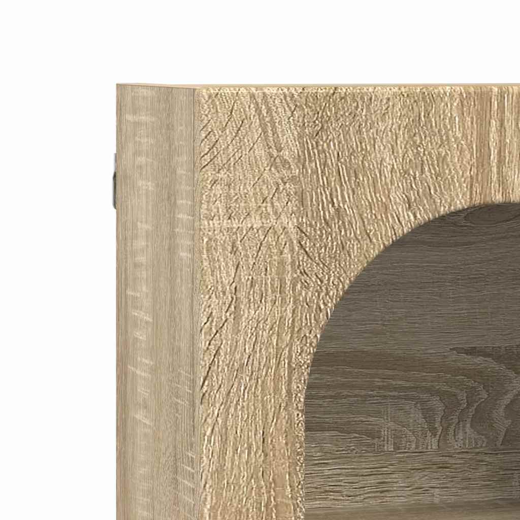Hanging Cabinet with Shelf ELST Sonoma Oak 59 x 20 x 71.5 cm