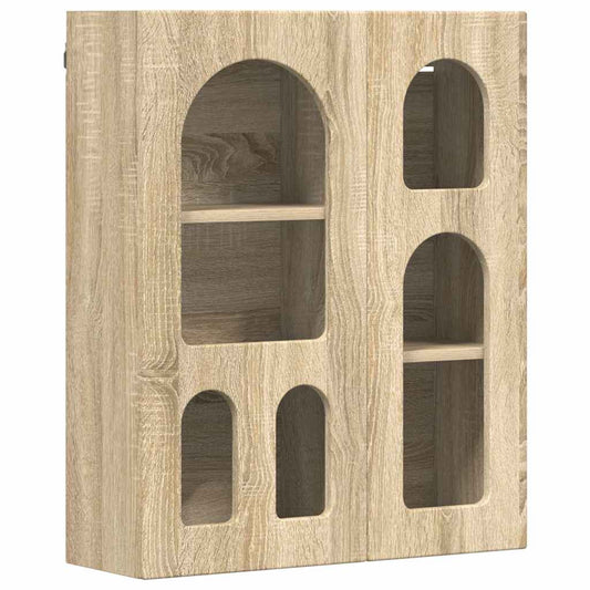 Hanging Cabinet with Shelf ELST Sonoma Oak 59 x 20 x 71.5 cm