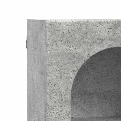 Hanging Cabinet Concrete Grey 59 x 20 x 71.5 cm Engineered Wood