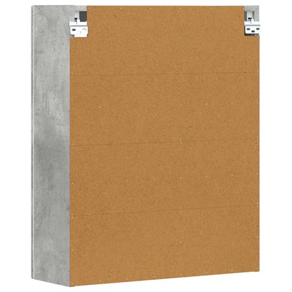 Hanging Cabinet Concrete Grey 59 x 20 x 71.5 cm Engineered Wood