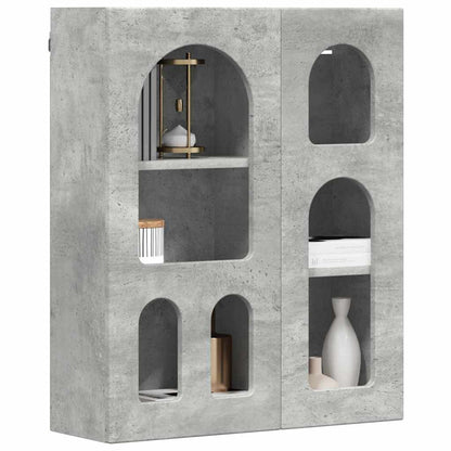 Hanging Cabinet Concrete Grey 59 x 20 x 71.5 cm Engineered Wood