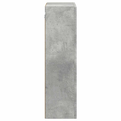 Hanging Cabinet Concrete Grey 59 x 20 x 71.5 cm Engineered Wood
