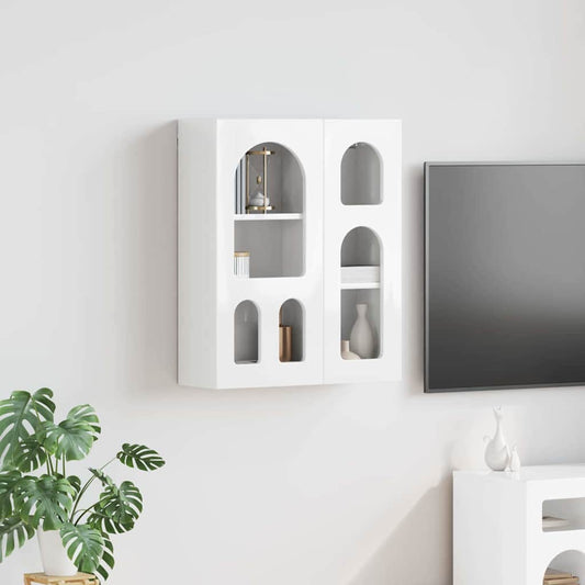 Hanging Cabinet ELST High Gloss White 59 x 20 x 71.5 cm