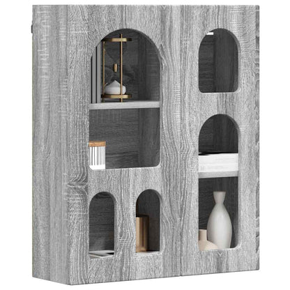 Hanging Cabinet Grey Sonoma 59 x 20 x 71.5 cm Engineered Wood