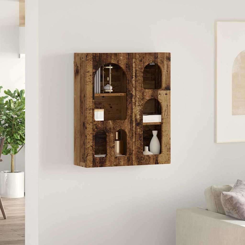Hanging Cabinet Old Wood 59 x 20 x 71.5 cm Engineered Wood