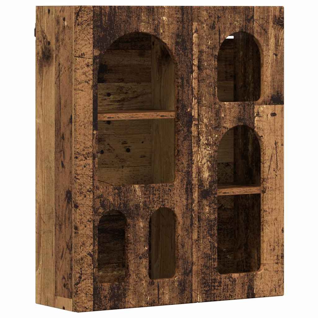 Hanging Cabinet Old Wood 59 x 20 x 71.5 cm Engineered Wood