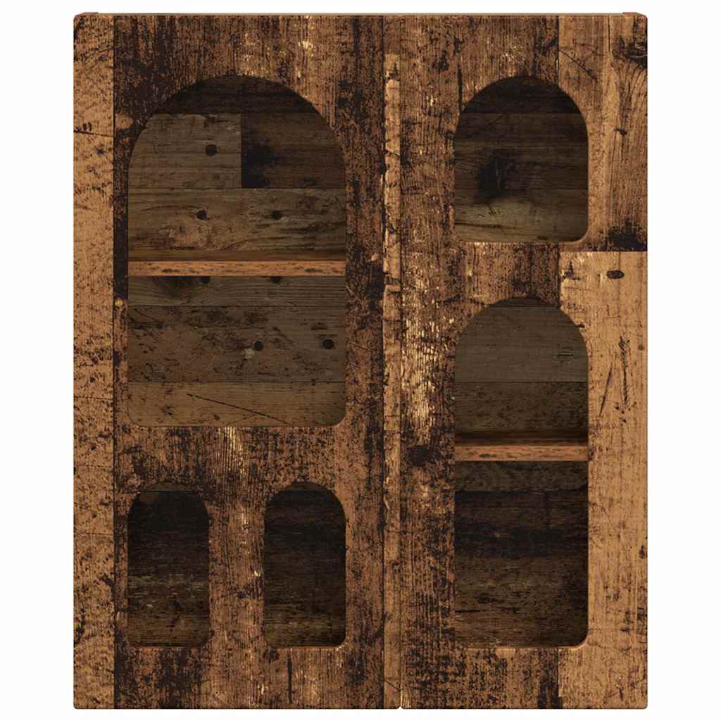Hanging Cabinet Old Wood 59 x 20 x 71.5 cm Engineered Wood