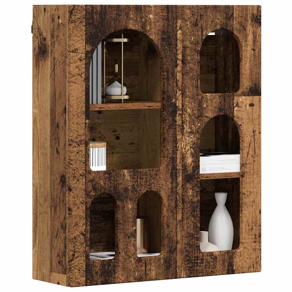 Hanging Cabinet Old Wood 59 x 20 x 71.5 cm Engineered Wood