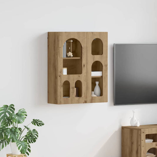 Hanging Cabinet with Shelf ELST Artisan Oak 59 x 20 x 71.5 cm