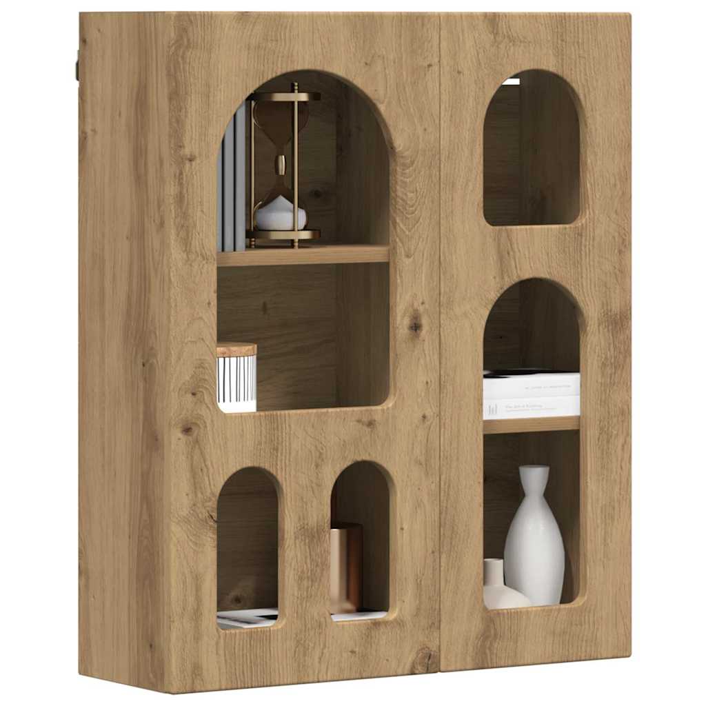 Hanging Cabinet with Shelf ELST Artisan Oak 59 x 20 x 71.5 cm