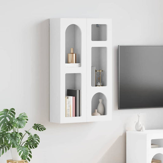 Hanging Cabinet ELST White 59 x 20 x 100 cm Engineered Wood