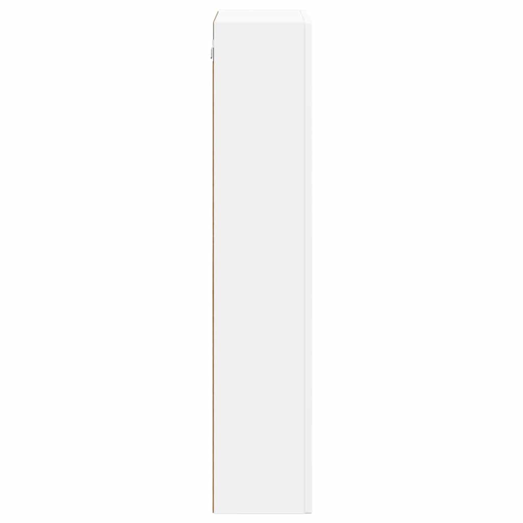 Hanging Cabinet White 59 x 20 x 100 cm Engineered Wood