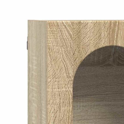Hanging Cabinet Sonoma Oak 59 x 20 x 100 cm Engineered Wood