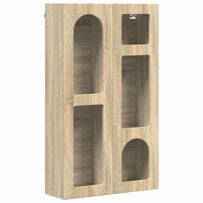 Hanging Cabinet Sonoma Oak 59 x 20 x 100 cm Engineered Wood