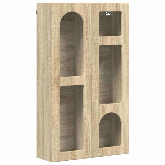 Hanging Cabinet with Shelf ELST Sonoma Oak 59 x 20 x 100 cm