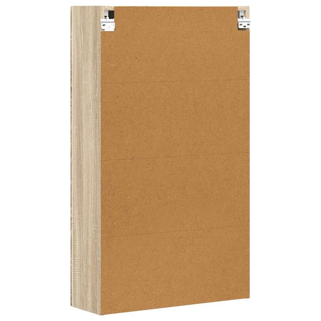 Hanging Cabinet with Shelf ELST Sonoma Oak 59 x 20 x 100 cm