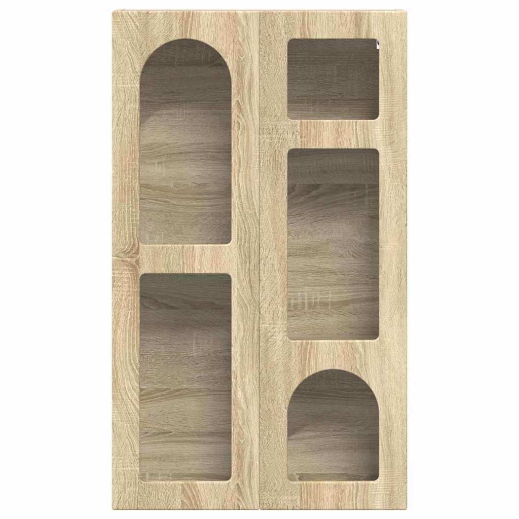 Hanging Cabinet Sonoma Oak 59 x 20 x 100 cm Engineered Wood