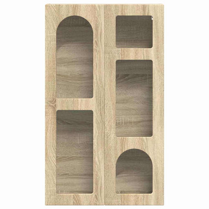 Hanging Cabinet Sonoma Oak 59 x 20 x 100 cm Engineered Wood
