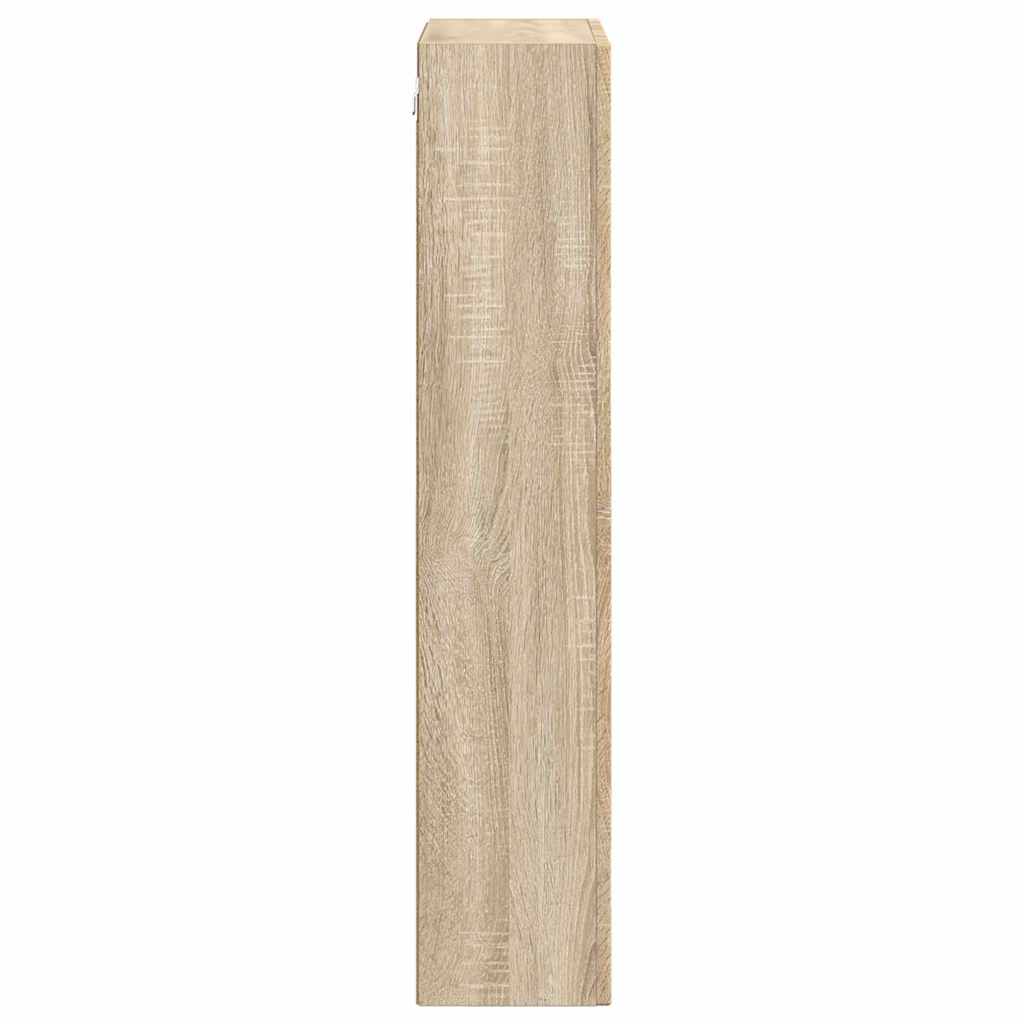 Hanging Cabinet Sonoma Oak 59 x 20 x 100 cm Engineered Wood
