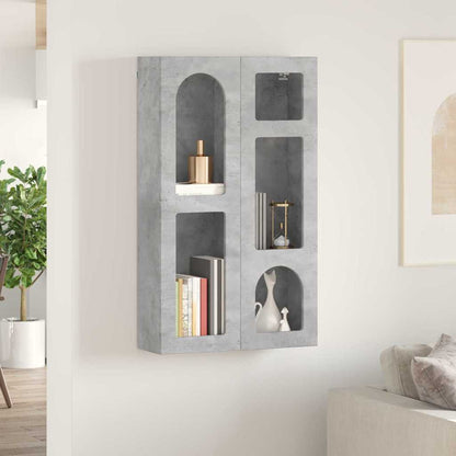 Hanging Cabinet Concrete Grey 59 x 20 x 100 cm Engineered Wood