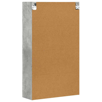 Hanging Cabinet Concrete Grey 59 x 20 x 100 cm Engineered Wood