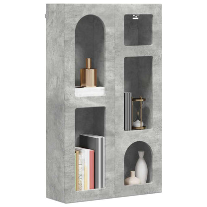 Hanging Cabinet Concrete Grey 59 x 20 x 100 cm Engineered Wood