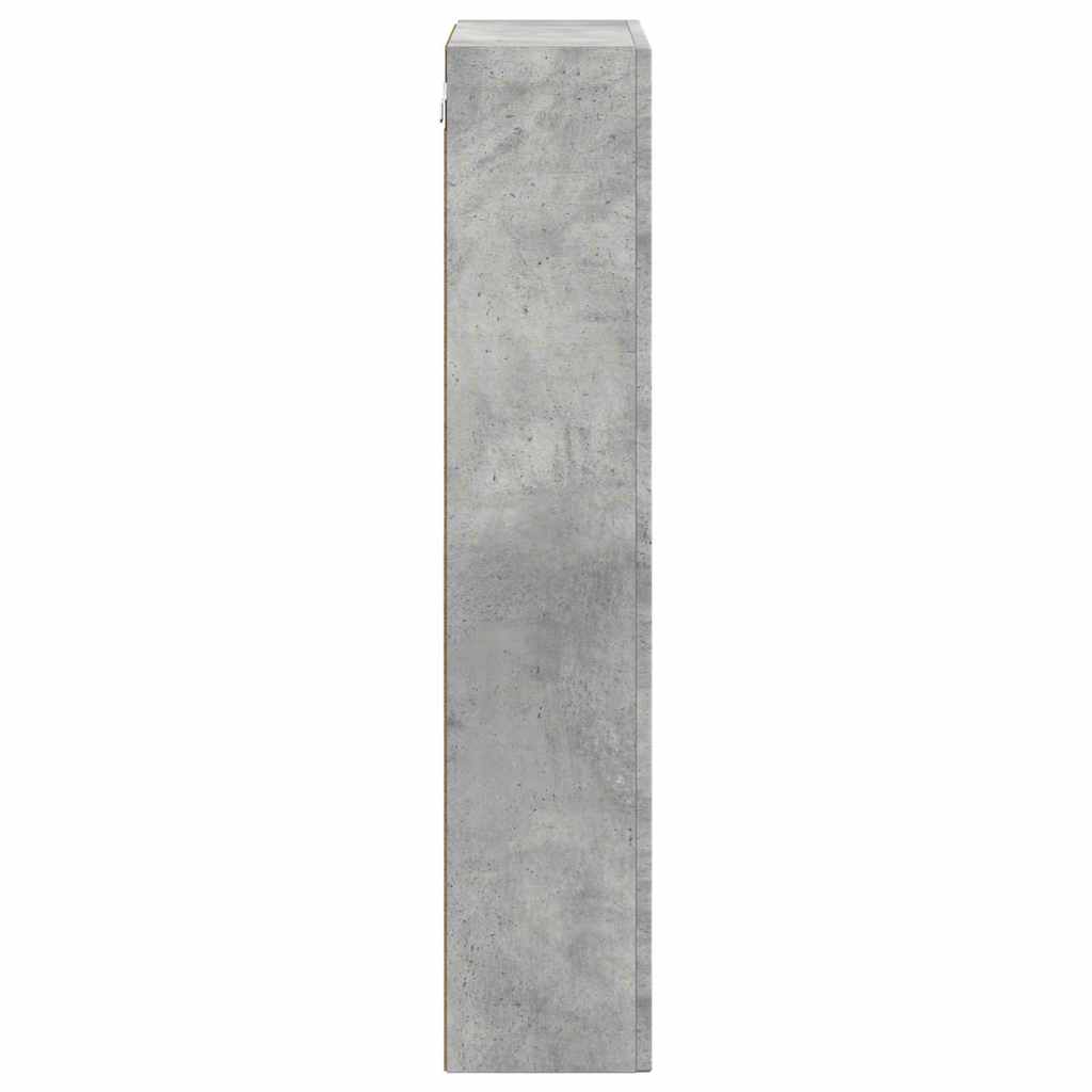 Hanging Cabinet Concrete Grey 59 x 20 x 100 cm Engineered Wood