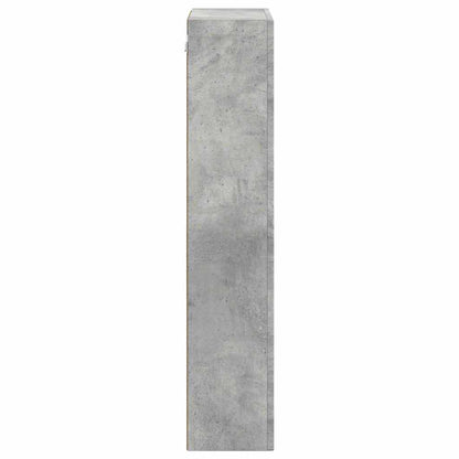 Hanging Cabinet Concrete Grey 59 x 20 x 100 cm Engineered Wood