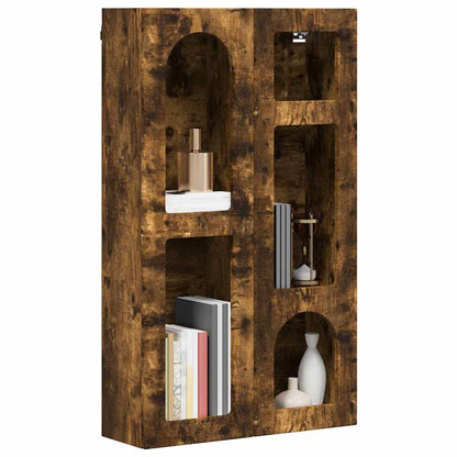 Hanging Cabinet with Shelf ELST Smoked Oak 59 x 20 x 100 cm