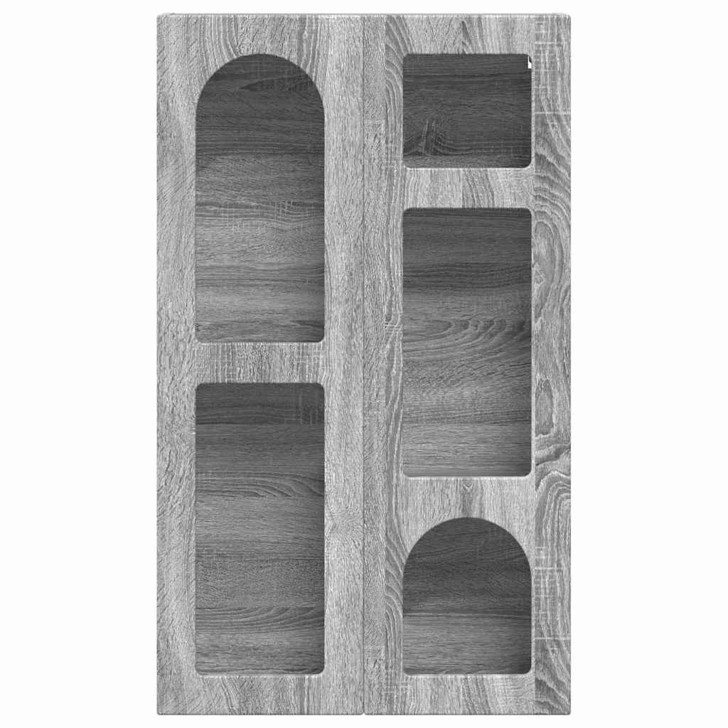 Hanging Cabinet Grey Sonoma 59 x 20 x 100 cm Engineered Wood