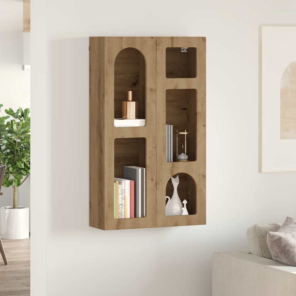 Hanging Cabinet Artisan Oak 59 x 20 x 100 cm Engineered Wood